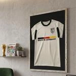K-M&ouml;bel Echtholz Trikot Rahmen Silber 70x100 cm