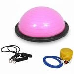 TRUTZHOLM Balancetrainer Yoga Gymnastik Balance Durchmesser 60cm Pink