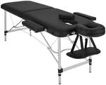 Tectake 2 Zonen Massageliege Set Breite 61 cm Polsterung 4 cm Inklusive