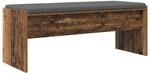 vidaXL Flurbank mit Kissen Altholz 103 x 38 x 40 cm 891566
