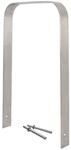 TRUTZHOLM Fahrradanlehnb&uuml;gel 117x80 cm Edelstahl 13 mm Typ U