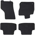 vidaXL Autofu&szlig;matte 4-Tlg Schwarz Geeignet f&uuml;r VW GOLF VIII MHEV 2020- 42029086