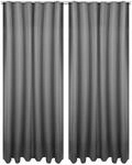 Bestlivings 2er Set Dekoschal Ellen Universalband Inkl. Raffhalter 140 cm x 175 cm