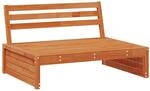 vidaXL Sectional Sofa Einheiten Massivholz Kiefer Wachsbraun 865621