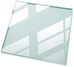 Tulup Tischplatte Transparente Glasplatte f&uuml;r Couchtisch 50x50 cm Transparente