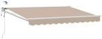 vidaXL Elektrische Ausziehbare Markise Beige 3,5 x 2,5 m 3419620