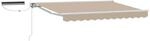 vidaXL Elektrische Ausziehbare Markise Beige 3 x 2,5 m 3421782
