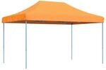 vidaXL Party-Zelt Orange 292 x 440 x 315 cm Oxford-Stoff 42023617