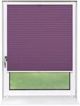 Deco-Raum Plissee Basic ohne Bohren 120x150cm Lila Blickdicht Klemmfix