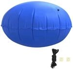 vidaXL Winter Pool Kissen Blau &Oslash; 220 x 140 cm PVC 42024532