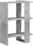 vidaXL B&uuml;cherregal Beton Grau 52 x 25 x 71,5 cm Holzwerkstoff 892402