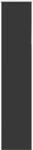 vidaXL Verdunkelungsrollo Schwarz 50x210 cm Stoffbreite 45,7 cm 4010910