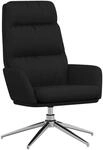 vidaXL Relaxsessel Schwarz Stoff 341136