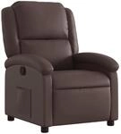 vidaXL Relaxsessel Braun Kunstleder 371777