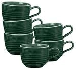 Seltmann Weiden Terra Kaffeetassen 260 ml 6er Set Moosgr&uuml;n