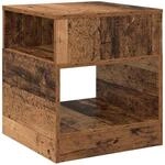 vidaXL Beistelltisch Altholz 40,5 x 40 x 45 cm Holzwerkstoff 890924