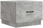 vidaXL Couchtisch Betongrau 49 x 50 x 37 cm Holzwerkstoff 895428