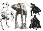 Komar Deko-Sticker Star Wars Doomed 100 x 70 cm gerollt