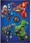 Komar Deko-Sticker Avengers Strike 50 x 70 cm gerollt