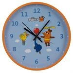 DieMaus Kinderwanduhr Elefant-Motiv &Oslash; 25 cm Blau