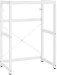 vidaXL Badezimmer Waschtischgestell Wei&szlig; 59x38x83 cm Eisen 338497