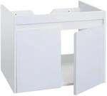 MCW Waschbeckenunterschrank L86 Wei&szlig;