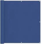 vidaXL Balkonsichtschutz Blau 110 x 800 cm Oxford-Stoff 42030786
