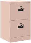 vidaXL Aktenschrank Rosa 45,5 x 42 x 74,5 cm Kaltgewalzter Stahl 891611