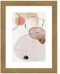 WANDStyle Bilderrahmen H750 aus Massivholz in Eiche-Optik 20 x 20 cm im Stil...