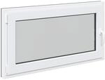 vidaXL Kellerfenster RISOR Anthrazit 120 x 60 cm PVC und Glas 42047344