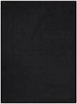 vidaXL Fu&szlig;matte 60x80 cm Schwarz 331596