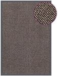 vidaXL Fu&szlig;matte Getuftet 80x120 cm Dunkelbraun 326940