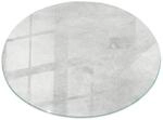 Tulup Tischplatte Betonstruktur mit Kratzern Couchtischplatte 50x50 cm Grau