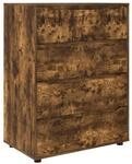 vidaXL Stauraumschr&auml;nke 2 Stk Ger&auml;ucherte Eiche 80 x 48 x 105 cm 3406230