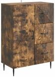 vidaXL Sideboard Ger&auml;ucherte Eiche 66 x 34,5 x 89,5 cm Holzwerkstoff 894860