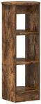 vidaXL Seitenschrank Ger&auml;ucherte Eiche 40 x 40 x 100 cm Holzwerkstoff 899848