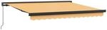 vidaXL Ausziehbare Markise Sand 350 x 250 cm Leinen und Aluminium 3425989