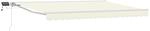 vidaXL Manueller Markisenrahmen mit LEDs Creme 4,5 x 3 m 3420649