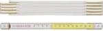BMI Gliederma&szlig;stab 9143 L 3M B 16Mm Mm Cm EG III Buche Wei&szlig; Gelb 984914300WG