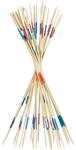 Relaxdays Riesenmikado Holz Natur Bunt 31 St&auml;be 90 cm x 0,7 cm 30 g