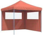 vidaXL Party-Zelt Terrakotta 292 x 292 x 315 cm Oxford-Stoff 42023560
