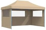 vidaXL Party-Zelt Beige 292 x 440 x 315 cm Oxford-Stoff 42023621