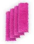 Bestlivings Bodenwischer Ersatzbezug Mikrovelour Chenille Beere 4er Pack