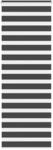vidaXL Doppelrollo Schwarz 70x230 cm Stoffbreite 65,9 cm Polyester 4014281