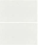 vidaXL Schneidebretter 2 Stk Transparent Blasenmuster Hartglas 322289