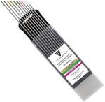 STAHLWERK Wolframelektroden Gold, Grau, Pink, Wei&szlig;, Gr&uuml;n 2,4 mm Set