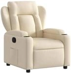 vidaXL Relaxsessel Creme Stoff Modell 59
