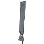Boni-Shop Schutzh&uuml;lle Partyschirm Polyester &Oslash; 250 - 450 cm Grau Wetterfest
