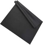 vidaXL Sport Schutzmatte Schwarz 213 x 152 x 0,6 cm Hochdichtes PVC 42029497