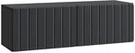vidaXL Wandmontierter TV-Schrank Schwarz 98 x 31 x 30 cm Holzwerkstoff 898386